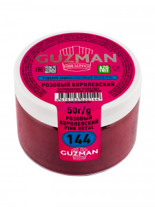 144 Розовый Королевский водорастворимый краситель 50 гр. Guzman