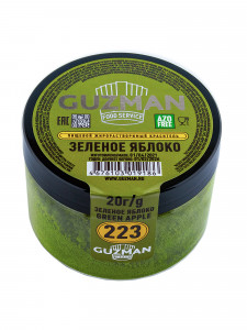 223 Зеленое Яблоко жирорастворимый краситель для шоколада 20 гр. Guzman