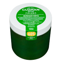 605 Зеленая Мята жирорастворимый краситель 100г Guzman