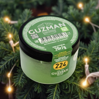 224 Зеленый рождественский - жирорастворимый краситель GUZMAN - 20г