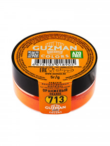 713 Оранжевый жирорастворимый краситель для шоколада 5 гр. Guzman
