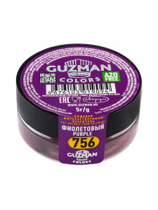 756 Фиолетовый жирорастворимый краситель для шоколада 5 гр. Guzman